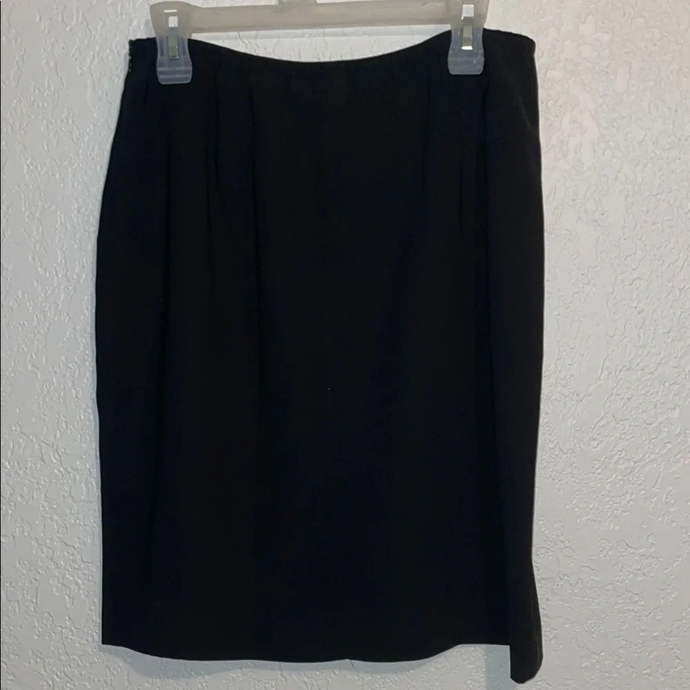 Classic Black Pencil Skirt - Picture 3 of 5